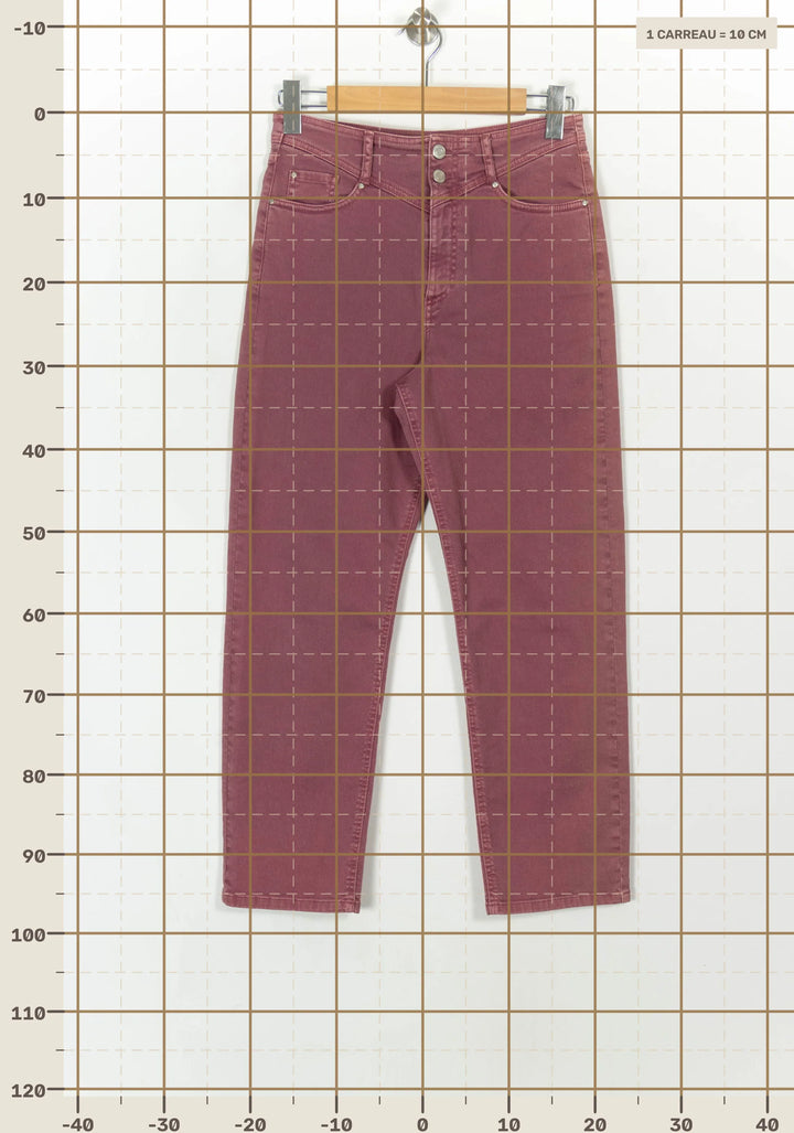 Pantalon rose - Taille M/38 de la marque IKKS | PLY1373 - Vendu par Paradigme - Image 4