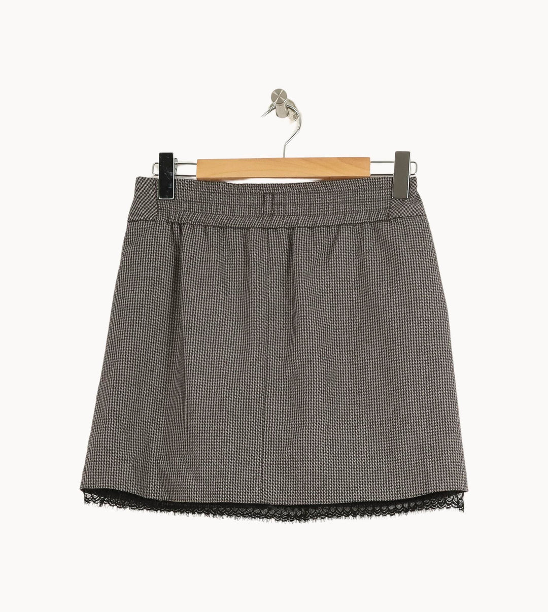 Jupe Courte Grise - Taille S/36 de la marque One Step | PLY1379 - Vendu par Paradigme - Image 4