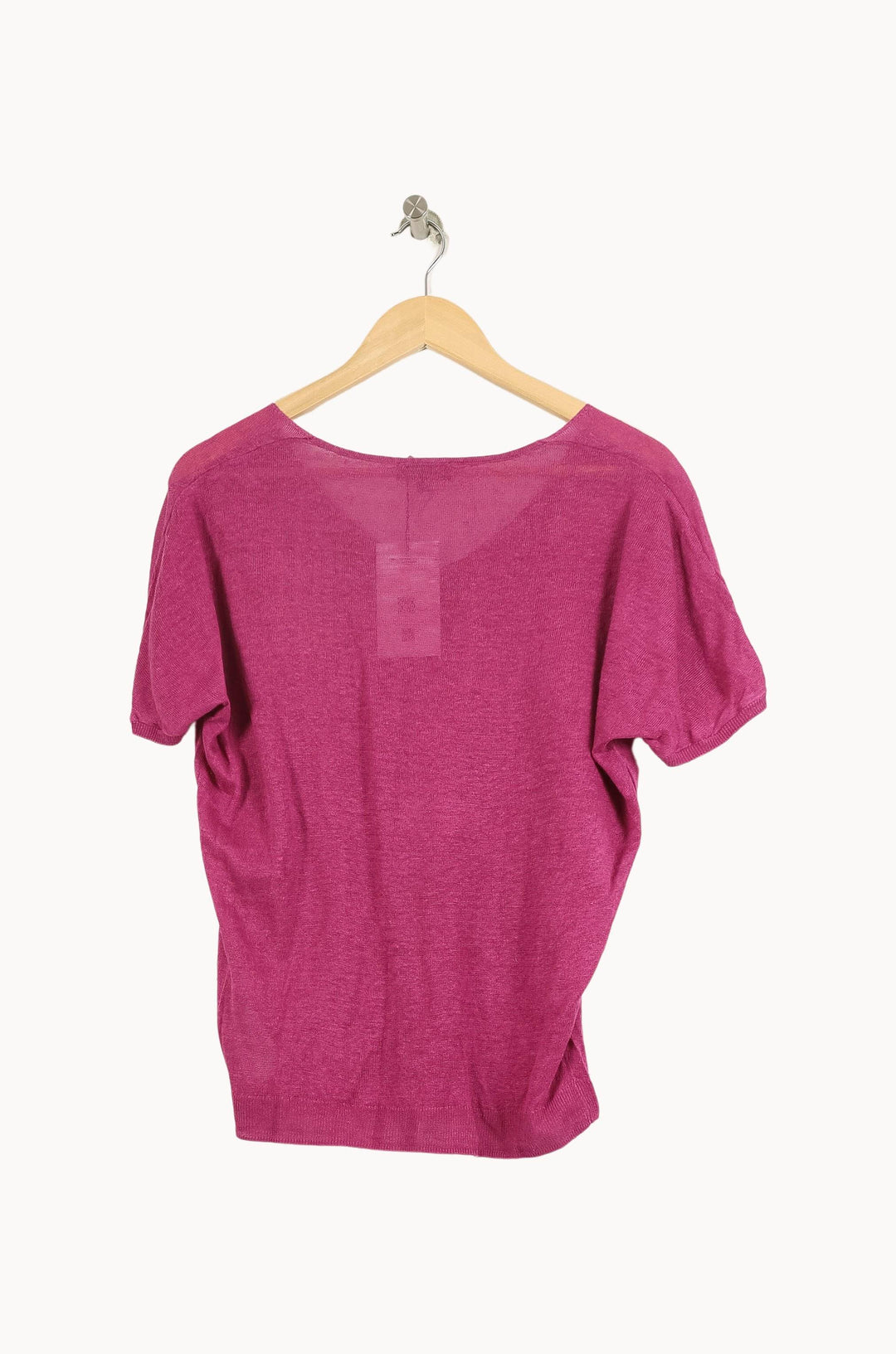 Tee-shirt Rose - Taille XS/34 de la marque Caroll | PLY1382 - Vendu par Paradigme - Image 4