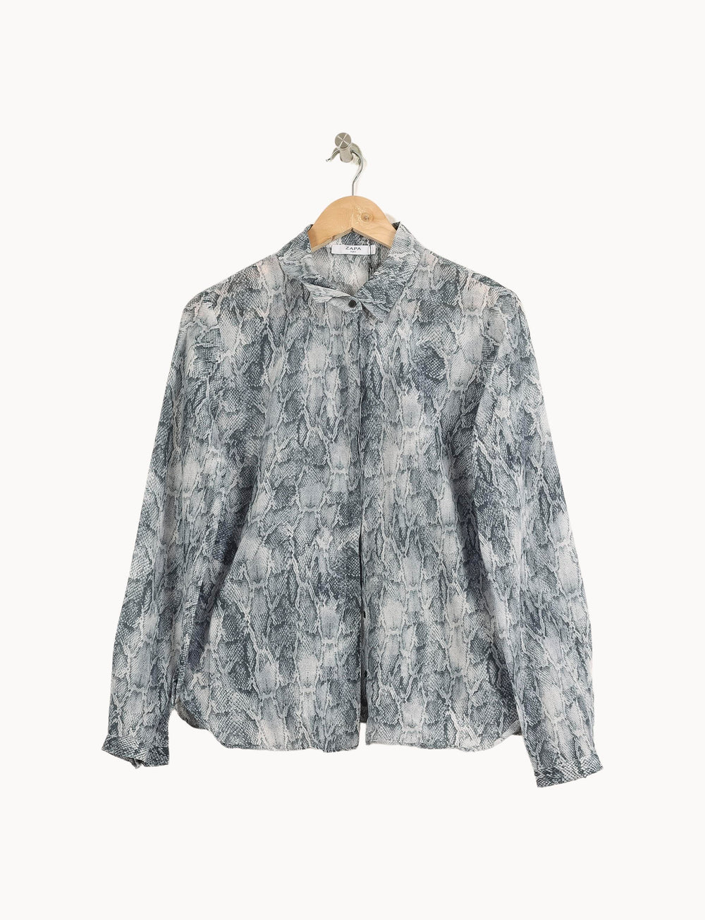 Chemise Grise - Taille S/36 de la marque ZAPA | PLY1386 - Vendu par Paradigme - Image 2