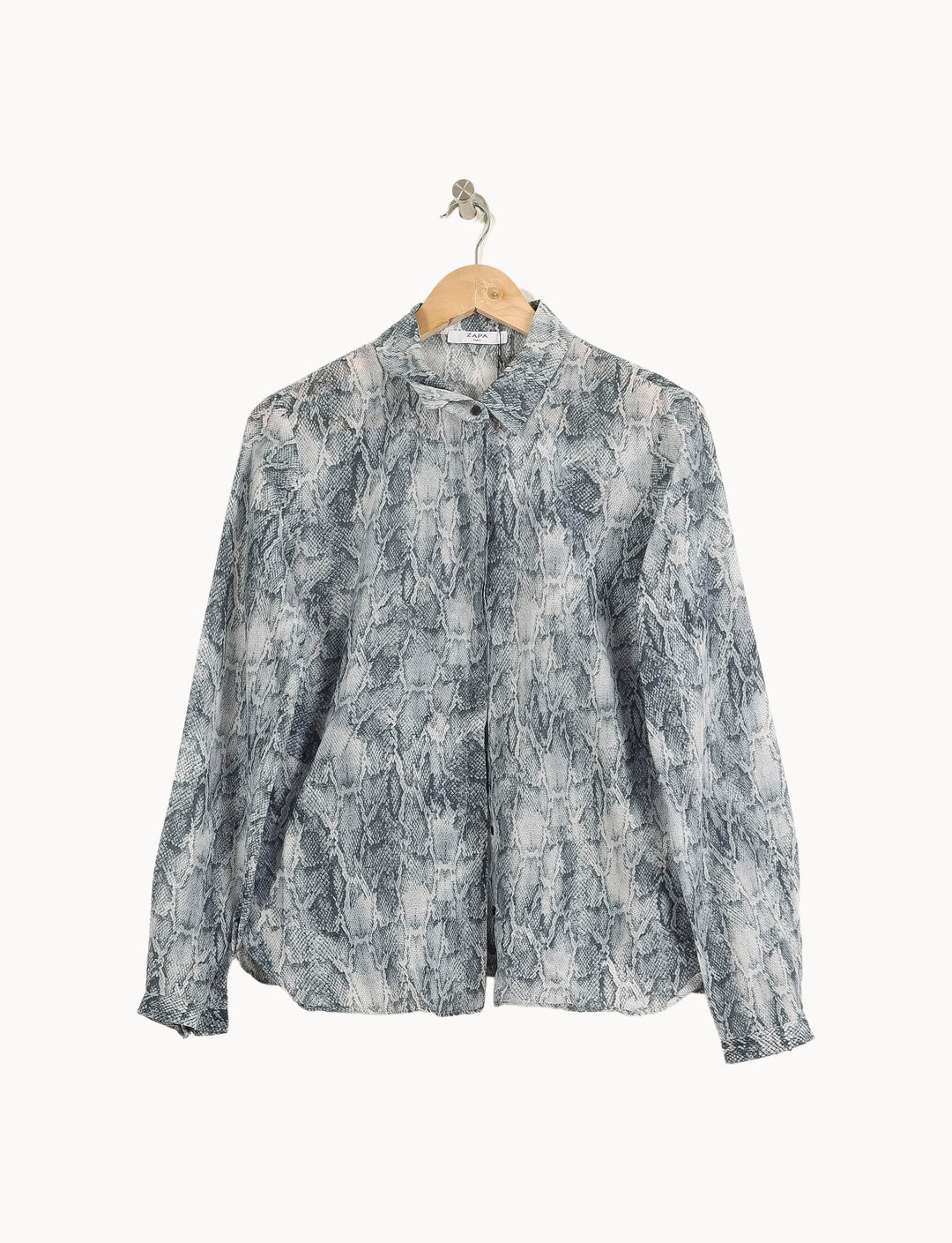 Chemise Grise - Taille S/36 de la marque ZAPA | PLY1386 - Vendu par Paradigme - Image 2