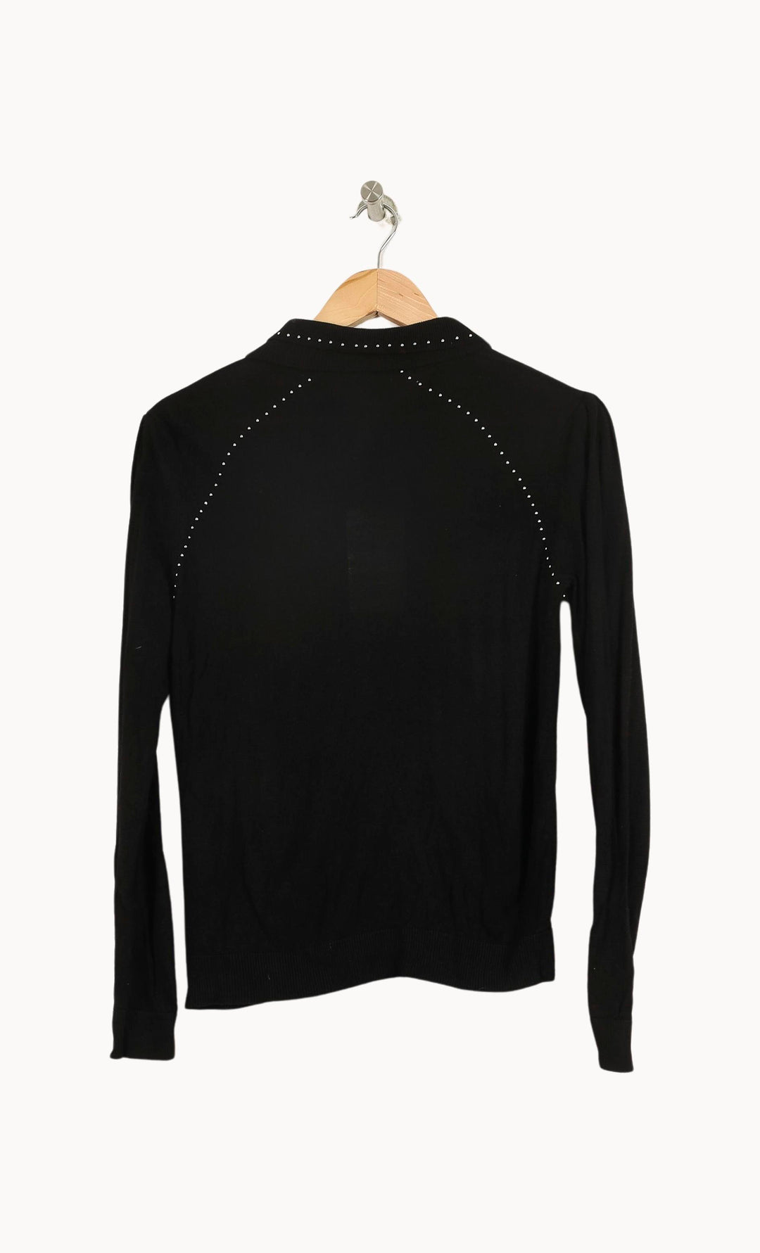 Cardigan Noir - Taille S/36 de la marque I.Code | PLY1389 - Vendu par Paradigme - Image 4
