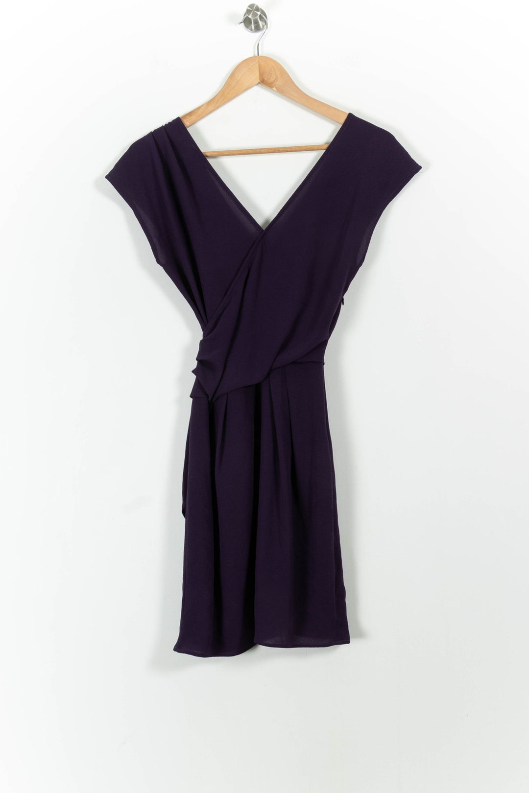 Robe Portefeuille Violette - Taille XS/34 de la marque IKKS | PLY1390 - Vendu par Paradigme - Image 4