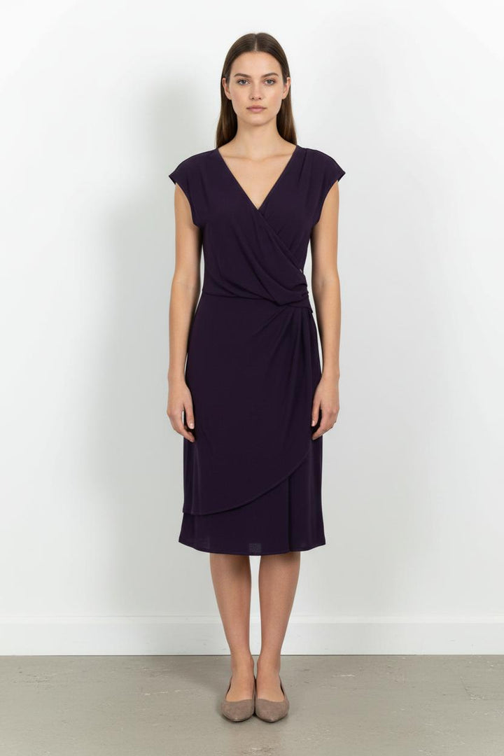 Robe Portefeuille Violette - Taille XS/34 de la marque IKKS | PLY1390 - Vendu par Paradigme - Image 1