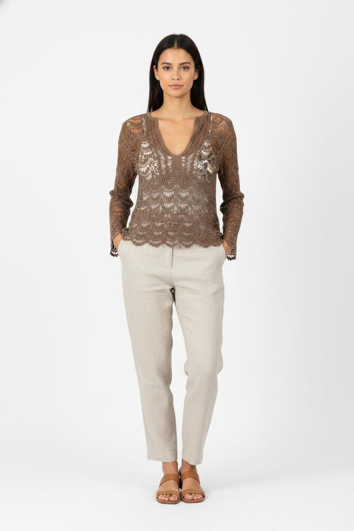 Gilet Marron - Taille S/36