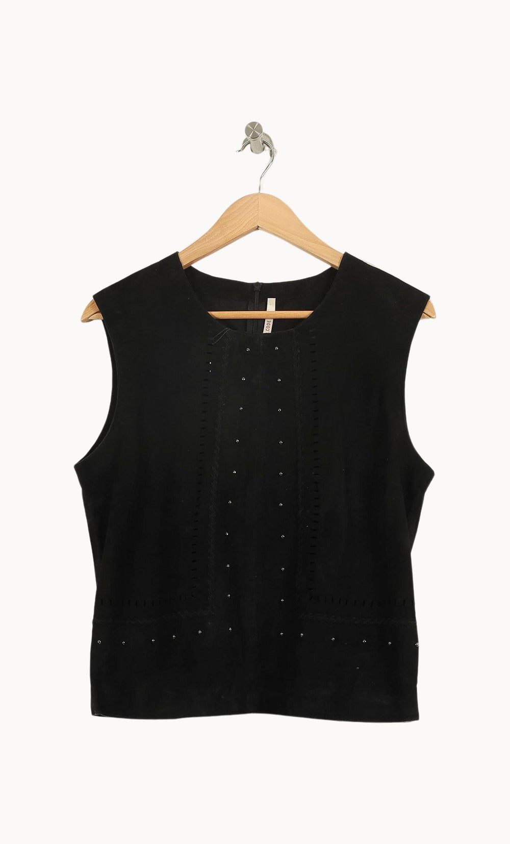 Gilet Noir - Taille S/36 de la marque I.Code | PLY1393 - Vendu par Paradigme - Image 2