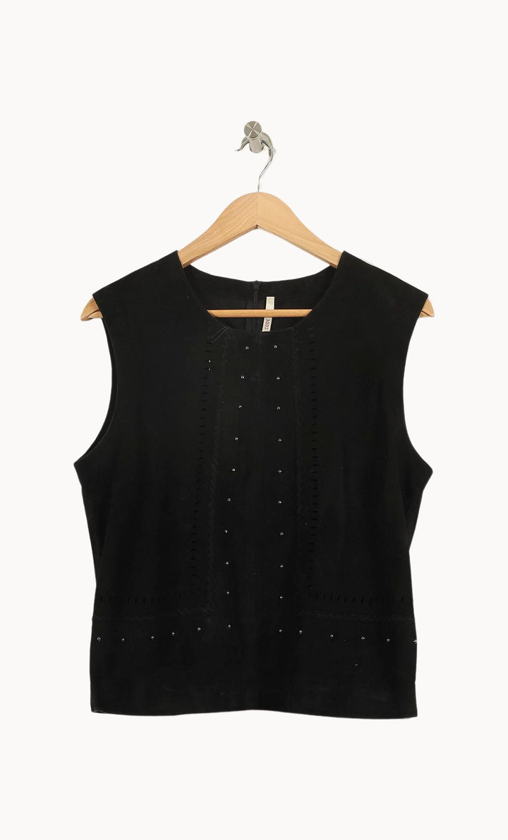 Gilet Noir - Taille S/36 de la marque I.Code | PLY1393 - Vendu par Paradigme - Image 2