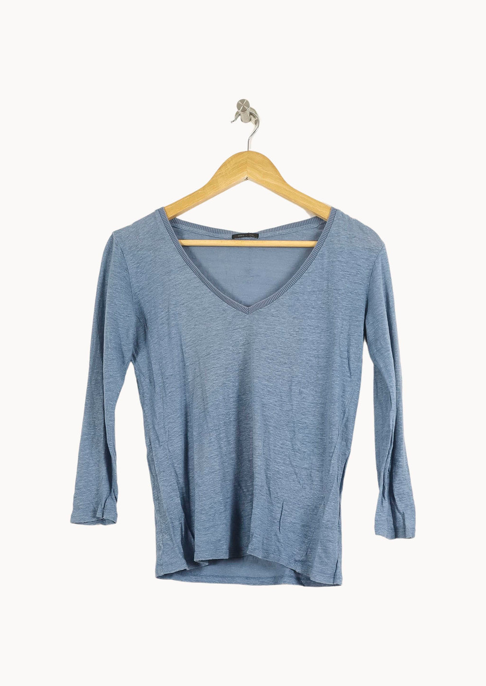 Blouse Bleue - Taille M/38 de la marque IKKS | PLY1394 - Vendu par Paradigme - Image 2