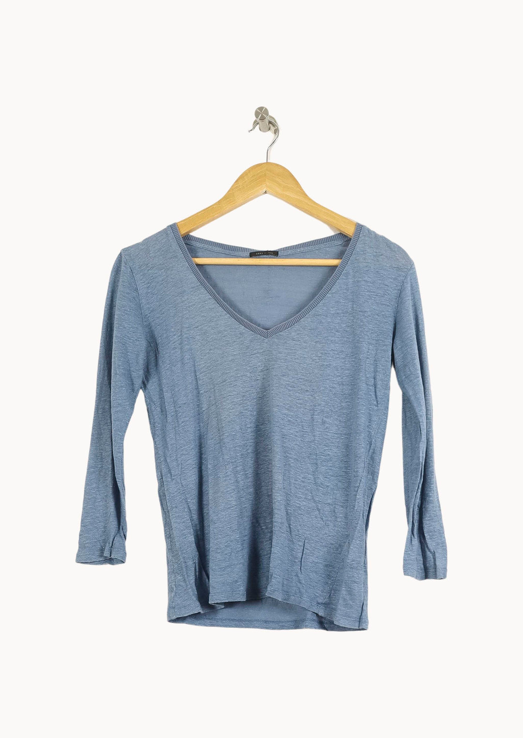 Blouse Bleue - Taille M/38 de la marque IKKS | PLY1394 - Vendu par Paradigme - Image 2
