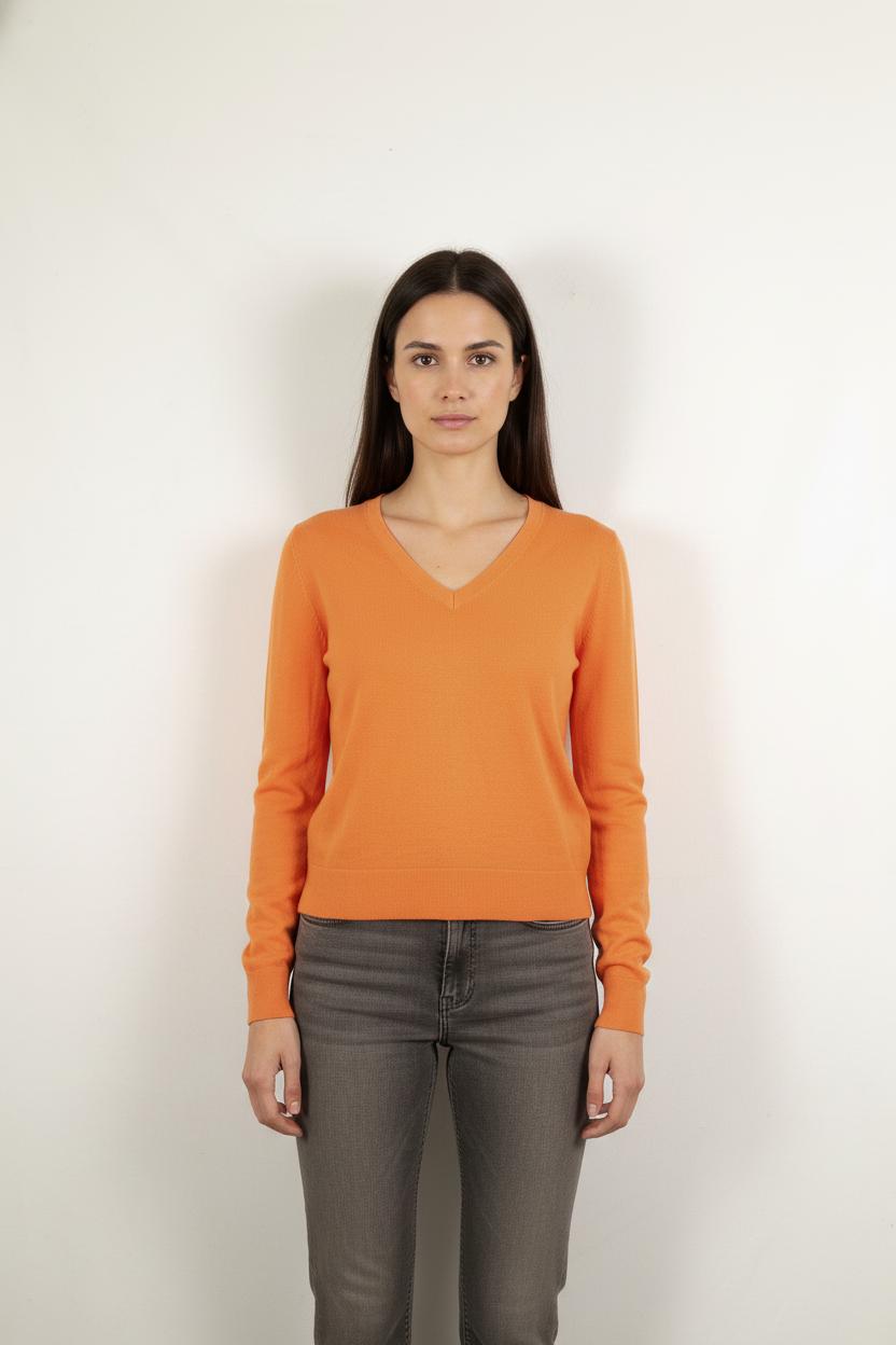 Pull Orange - Taille S/36