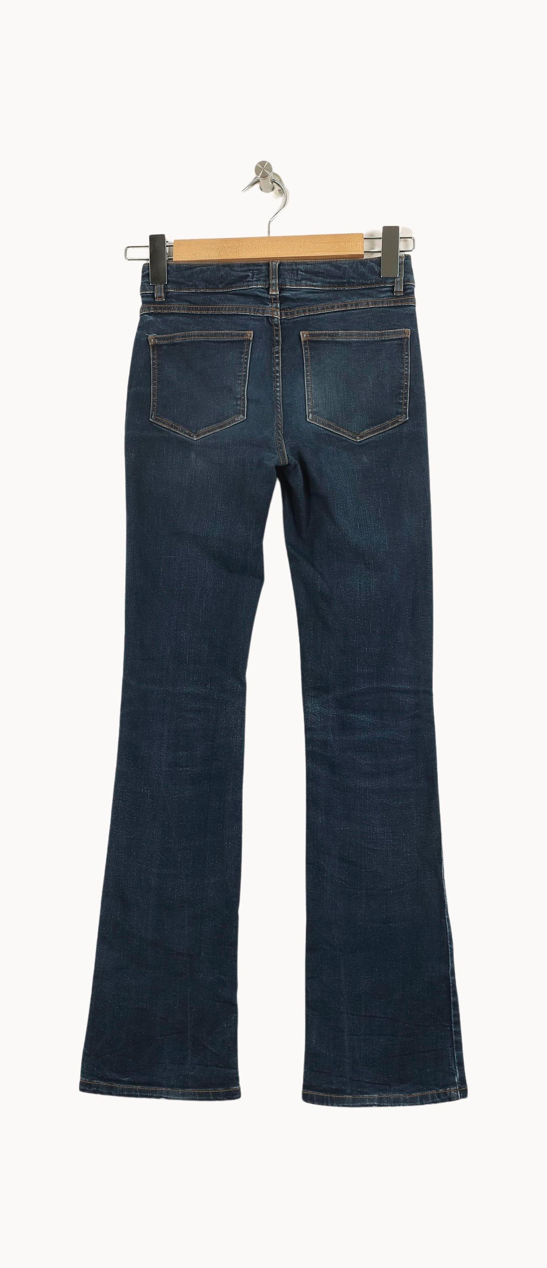 Jean Évasé Bleu - Taille XS/34 de la marque ZAPA | PLY1397 - Vendu par Paradigme - Image 4