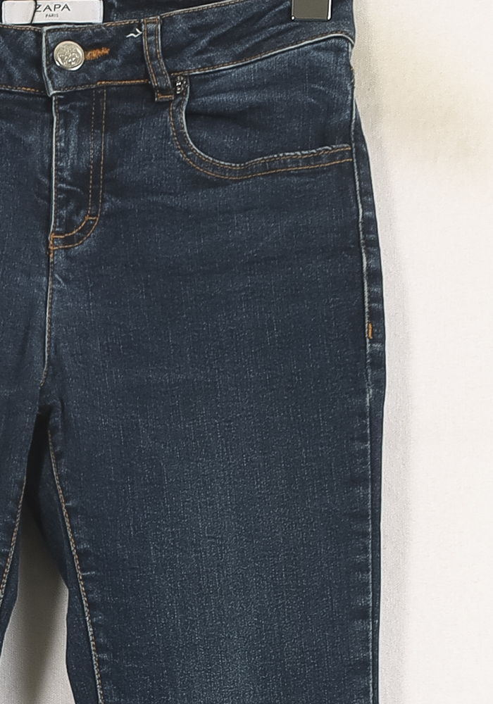 Jean Évasé Bleu - Taille XS/34 de la marque ZAPA | PLY1397 - Vendu par Paradigme - Image 3