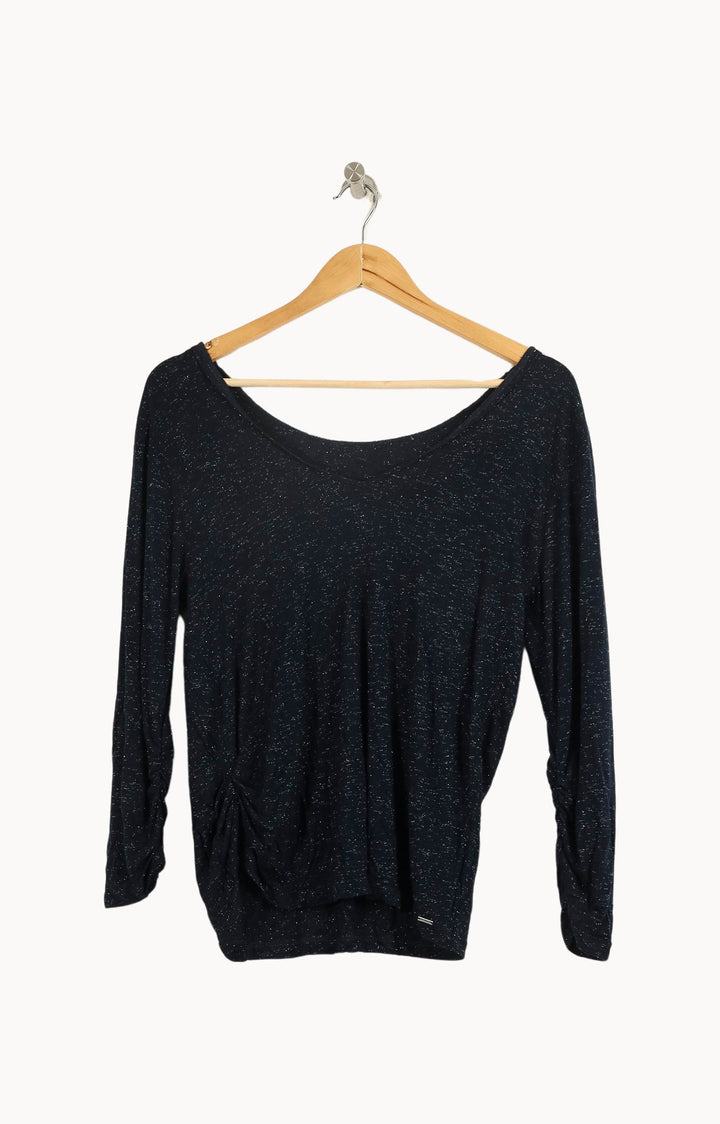 Blouse Bleue - Taille M/38 de la marque IKKS | PLY1398 - Vendu par Paradigme - Image 4