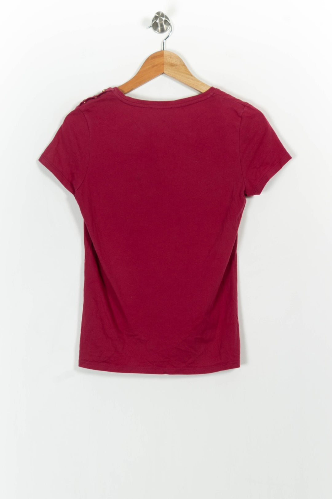 Tee-shirt Rose - Taille XS/34 de la marque Caroll | PLY1401 - Vendu par Paradigme - Image 4