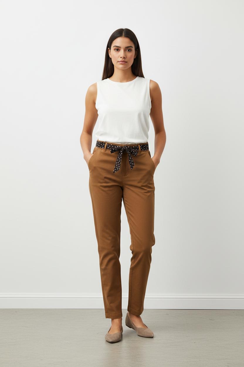 Pantalon Marron - Taille XS/34