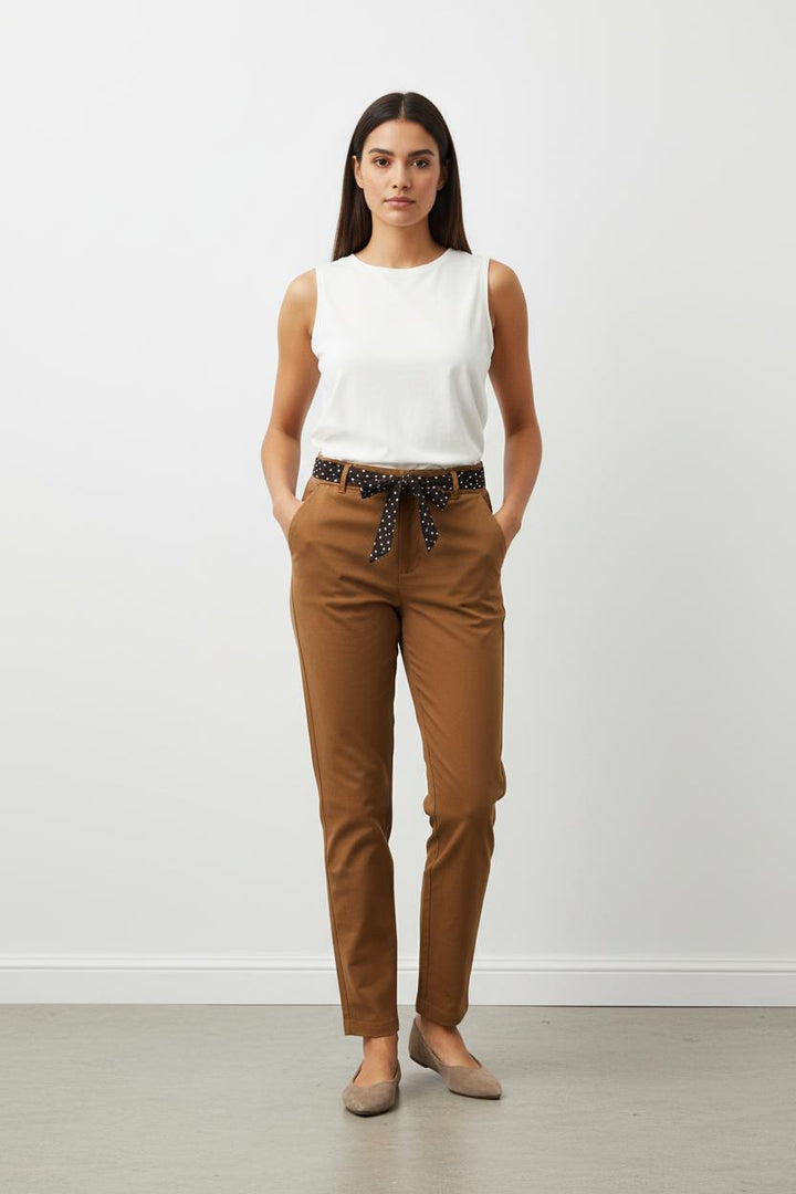 Pantalon Marron - Taille XS/34