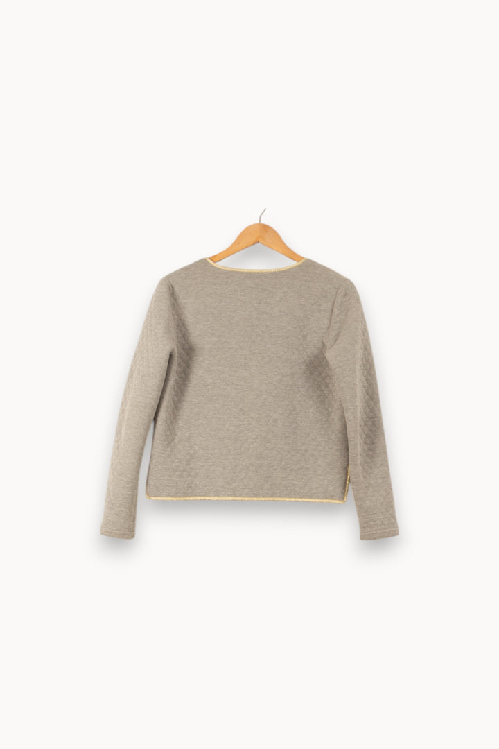 Veste Gris - Taille S/36 de la marque Des petits hauts | PLY1408 - Vendu par Paradigme - Image 4