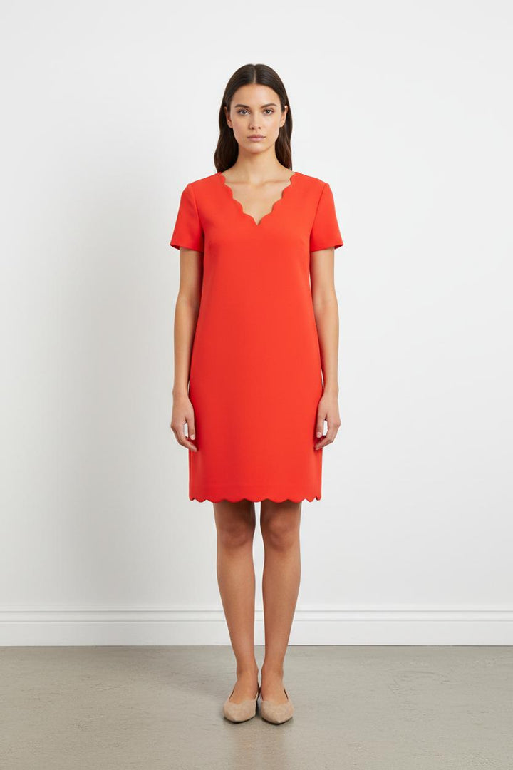 Robe Droite Rouge - Taille M/38