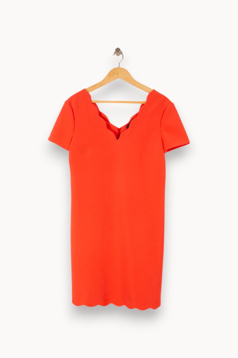 Robe Droite Rouge - Taille M/38 de la marque Maison 123 | PLYAP4 - Vendu par Paradigme - Image 2