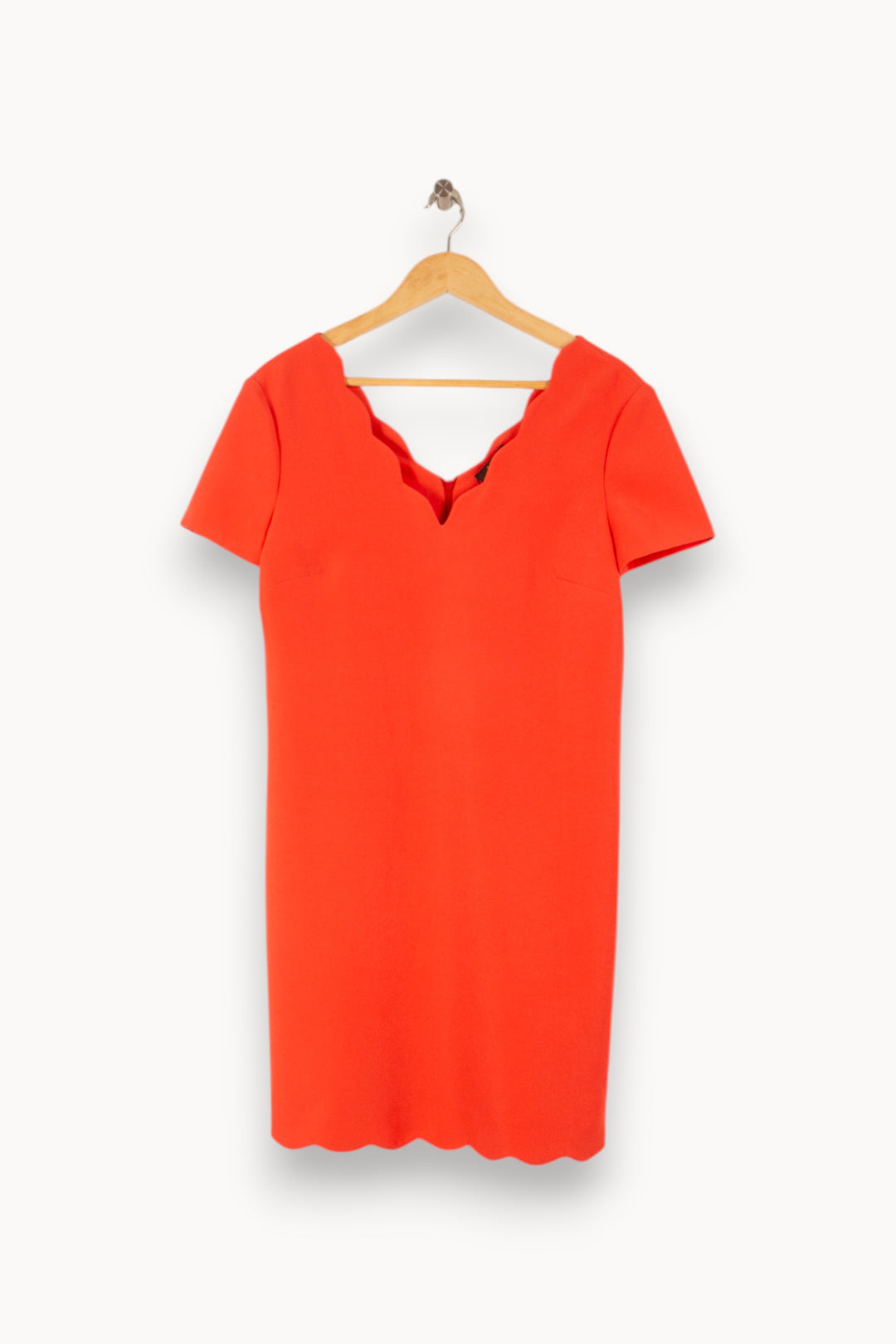 Robe Droite Rouge - Taille M/38 de la marque Maison 123 | PLYAP4 - Vendu par Paradigme - Image 2