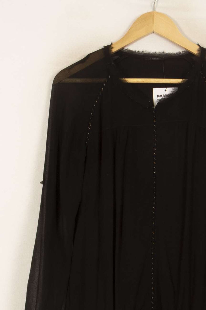 Robe Noire - Taille L/40 de la marque IKKS | PLYFG10 - Vendu par Paradigme - Image 3