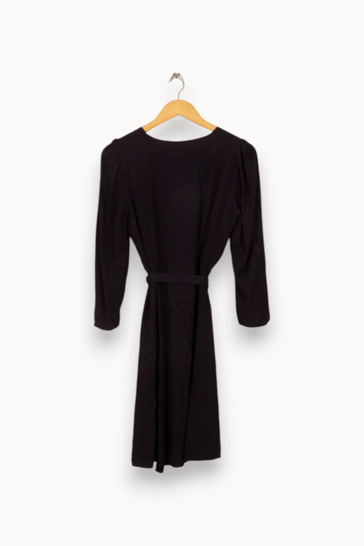 Robe Midi Bleue - Taille L/40 de la marque Claudie Pierlot | PLYFG16 - Vendu par Paradigme - Image 4