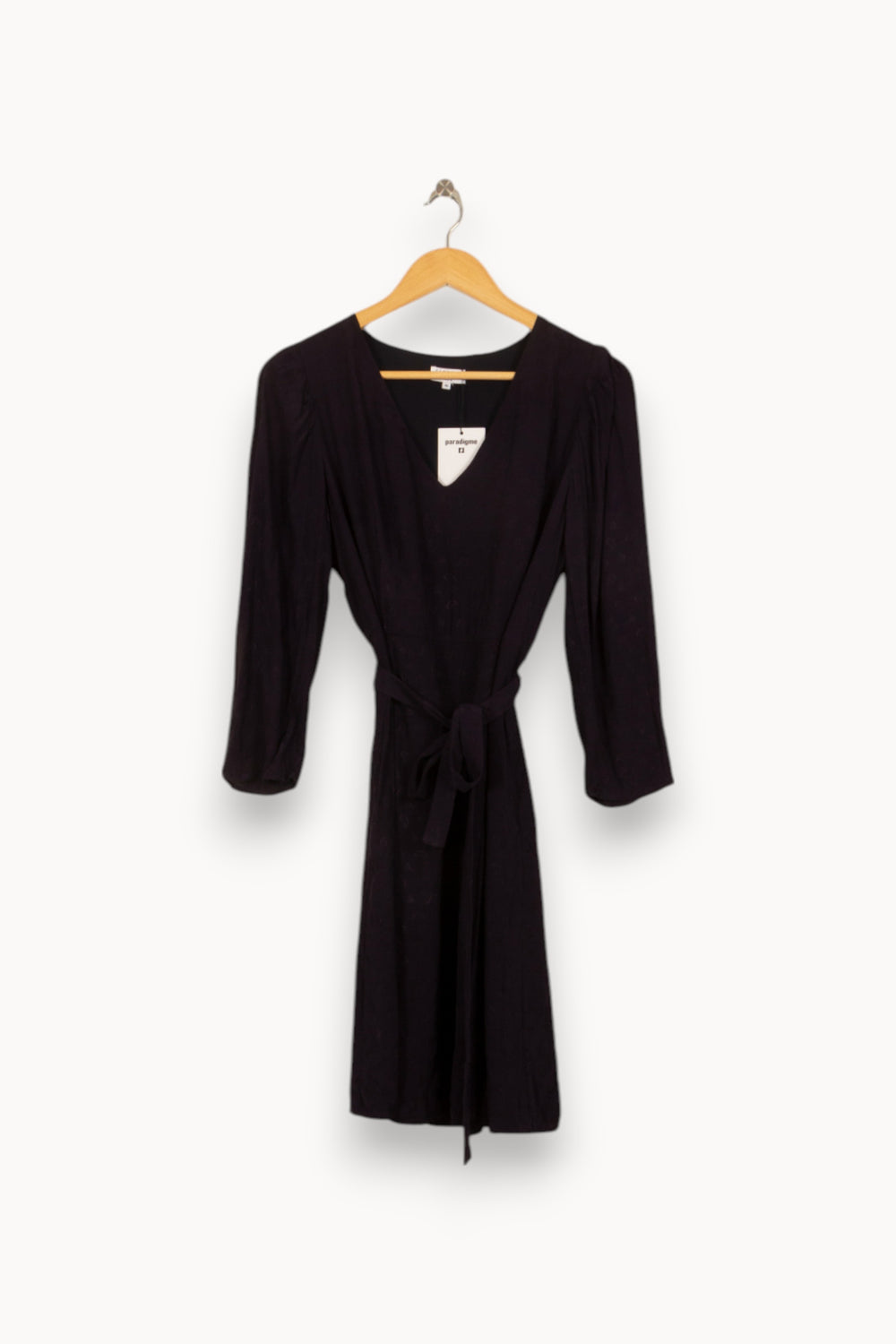Robe Midi Bleue - Taille L/40 de la marque Claudie Pierlot | PLYFG16 - Vendu par Paradigme - Image 2