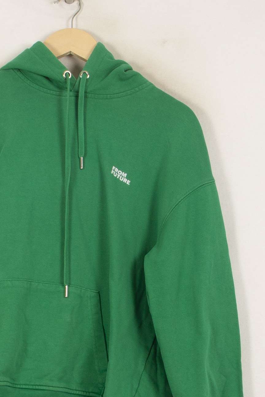 Sweat à Capuche Vert - Taille M/38 de la marque From Future | PLYFG17 - Vendu par Paradigme - Image 3