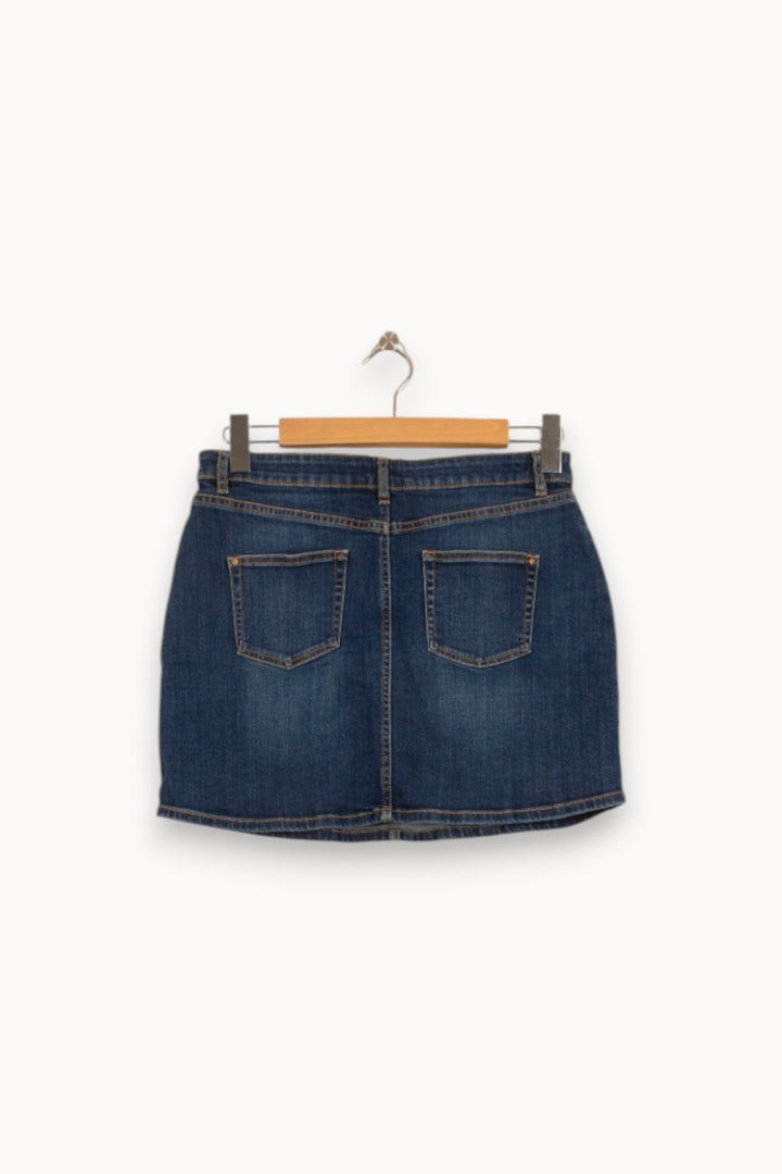 Jupe En Jean Bleue - Taille L/40 de la marque IKKS | PLYFG6 - Vendu par Paradigme - Image 4