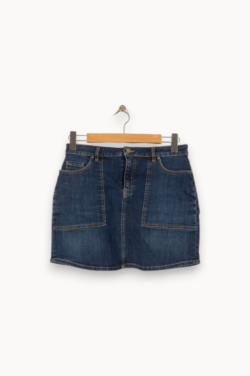 Jupe En Jean Bleue - Taille L/40 de la marque IKKS | PLYFG6 - Vendu par Paradigme - Image 2