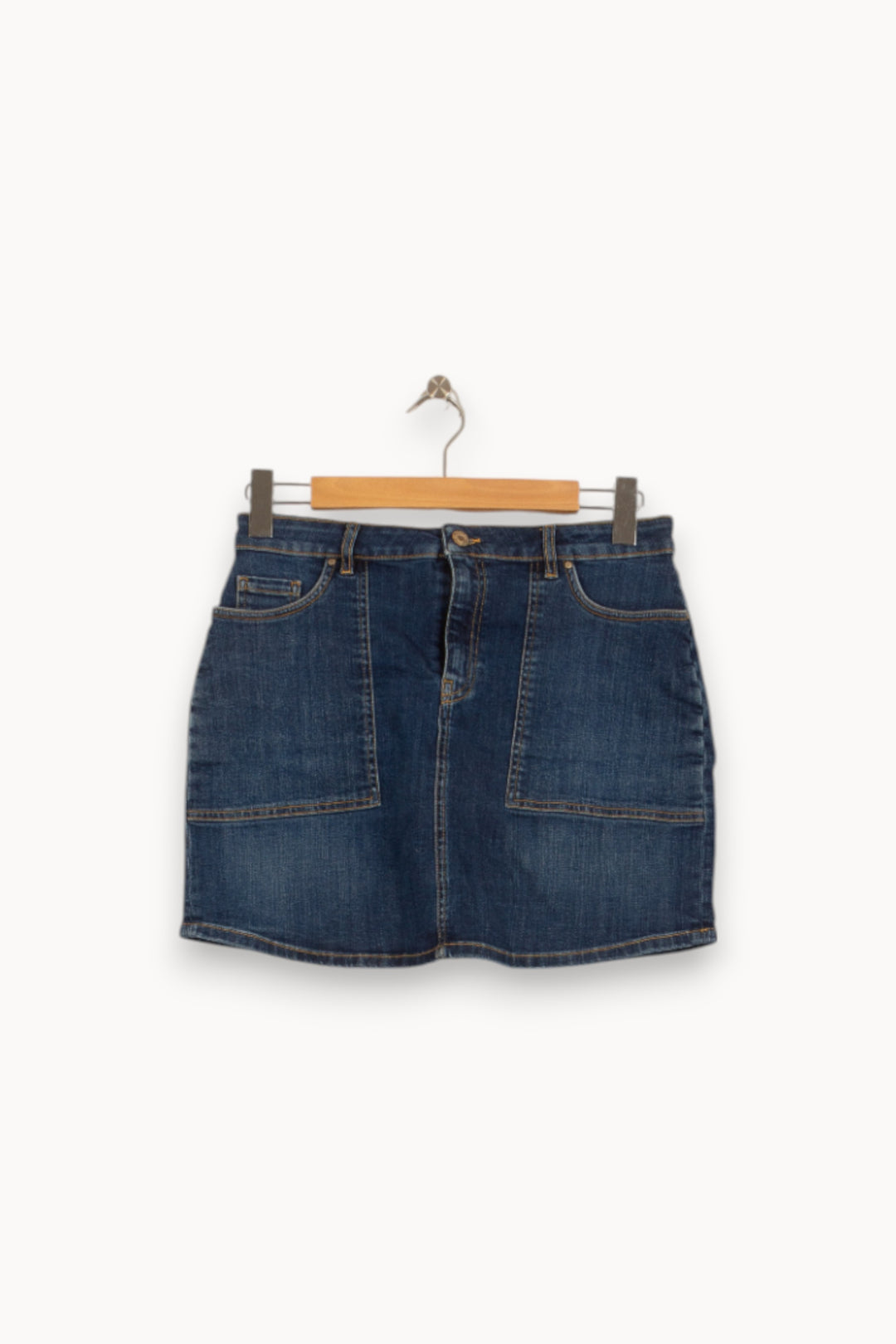 Jupe En Jean Bleue - Taille L/40 de la marque IKKS | PLYFG6 - Vendu par Paradigme - Image 2