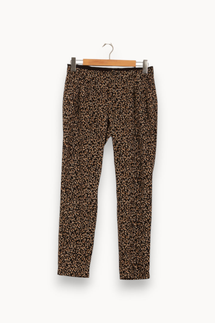 Pantalon Noir et Beige - Taille M/38 de la marque IKKS | PLYFG7 - Vendu par Paradigme - Image 2