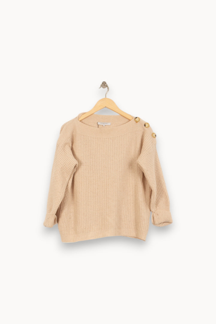 Pull Beige - Taille M/38 de la marque Gerard Darel | PLYFG9 - Vendu par Paradigme - Image 2