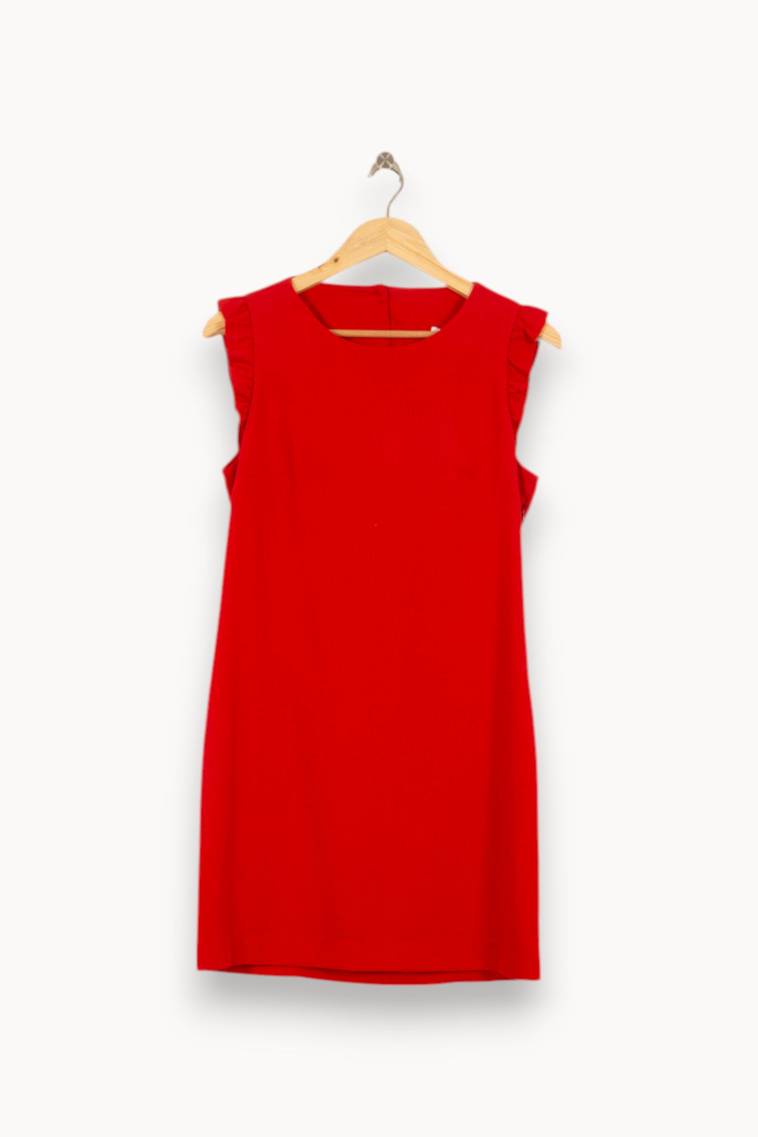 Robe Sans Manches Rouge - Taille M/38 de la marque Claudie Pierlot | PLYIC3 - Vendu par Paradigme - Image 2