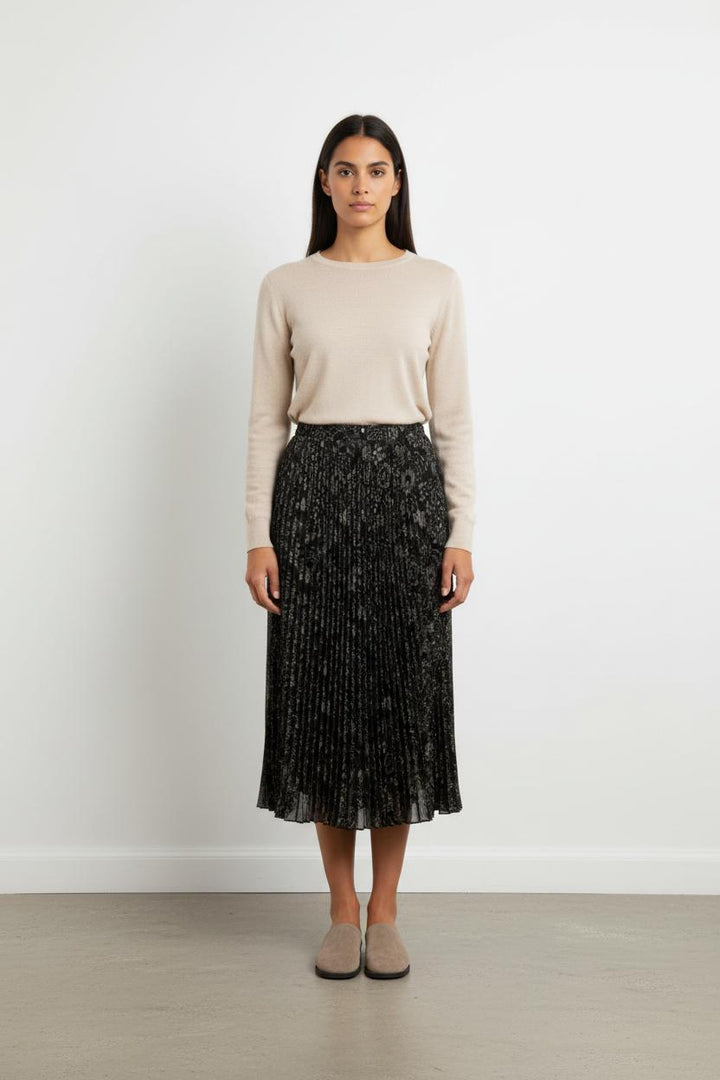 Jupe Plissée Noire - Taille S/36