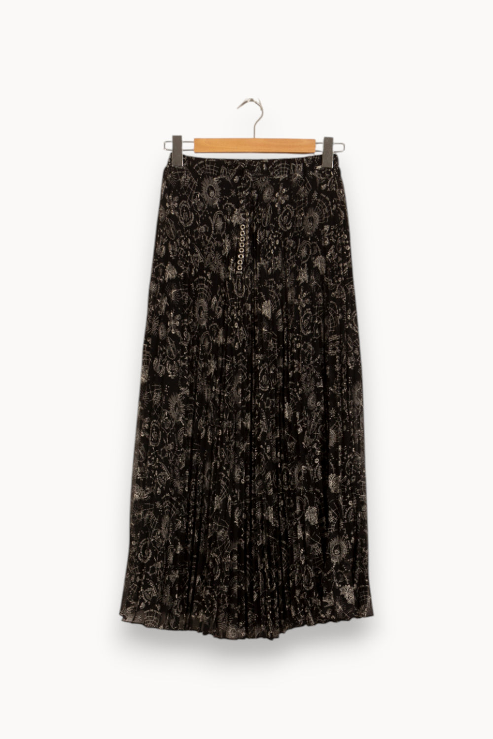 Jupe Plissée Noire - Taille S/36 de la marque IKKS | PLYIC4 - Vendu par Paradigme - Image 2