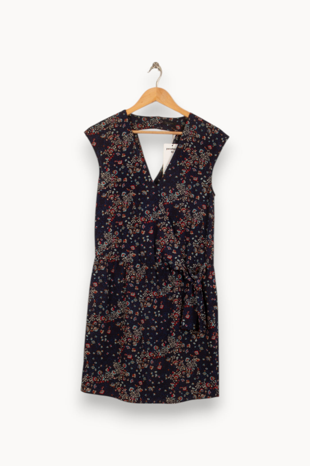 Robe Cache-Cœur Bleu - Taille S/36 de la marque IKKS | PLYIC5 - Vendu par Paradigme - Image 2