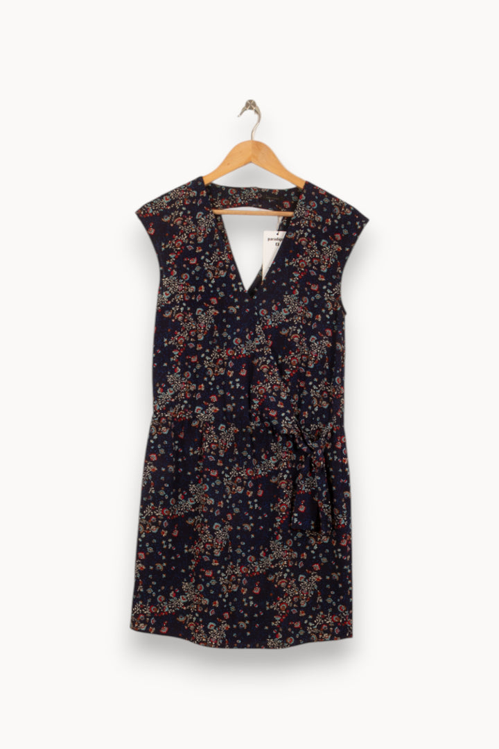 Robe Cache-Cœur Bleu - Taille S/36 de la marque IKKS | PLYIC5 - Vendu par Paradigme - Image 2