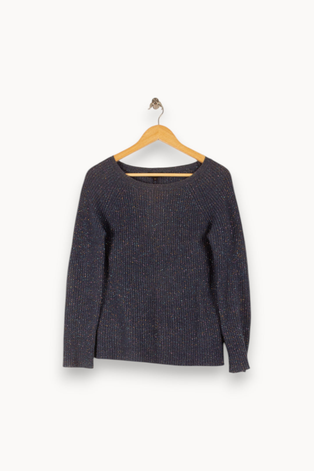 Pull Bleu - Taille XS/34 de la marque Caroll | PLYLP10 - Vendu par Paradigme - Image 2