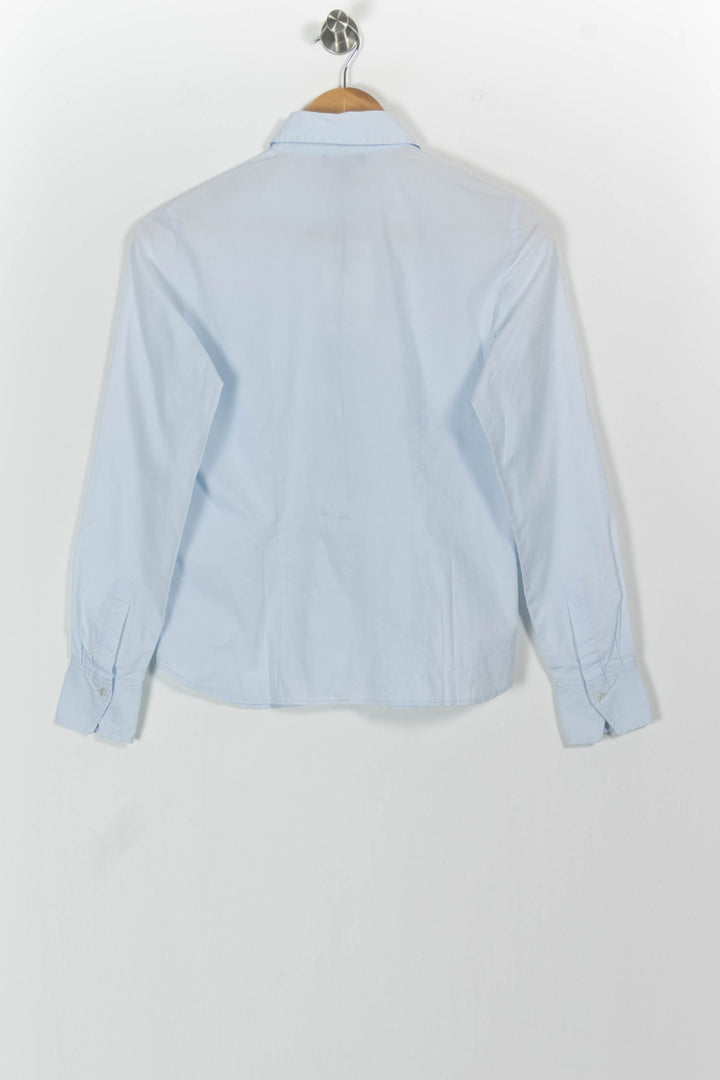 Chemise Bleue - Taille S/36 de la marque Caroll | PLYLP12 - Vendu par Paradigme - Image 4