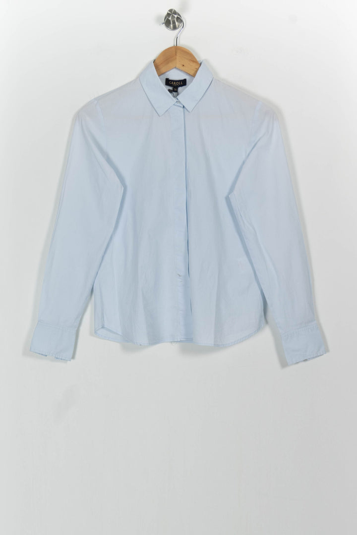 Chemise Bleue - Taille S/36 de la marque Caroll | PLYLP12 - Vendu par Paradigme - Image 2