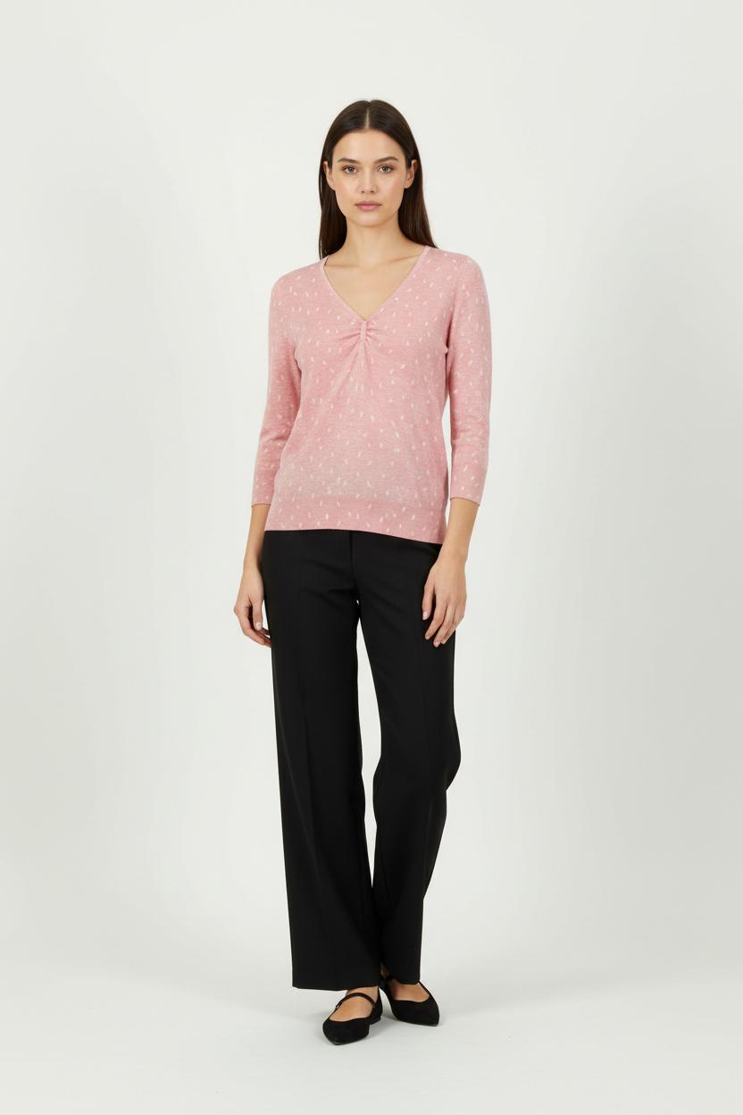 Pull Rose - Taille S/36 de la marque Caroll | PLYLP16 - Vendu par Paradigme - Image 1