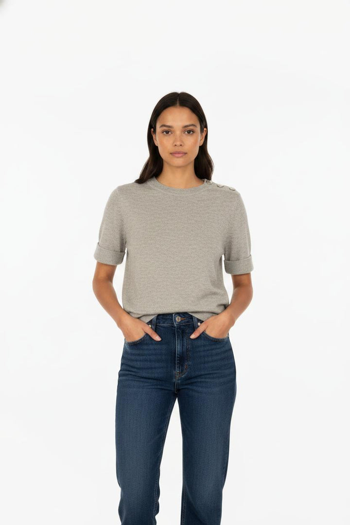 Pull Gris - Taille XS/34