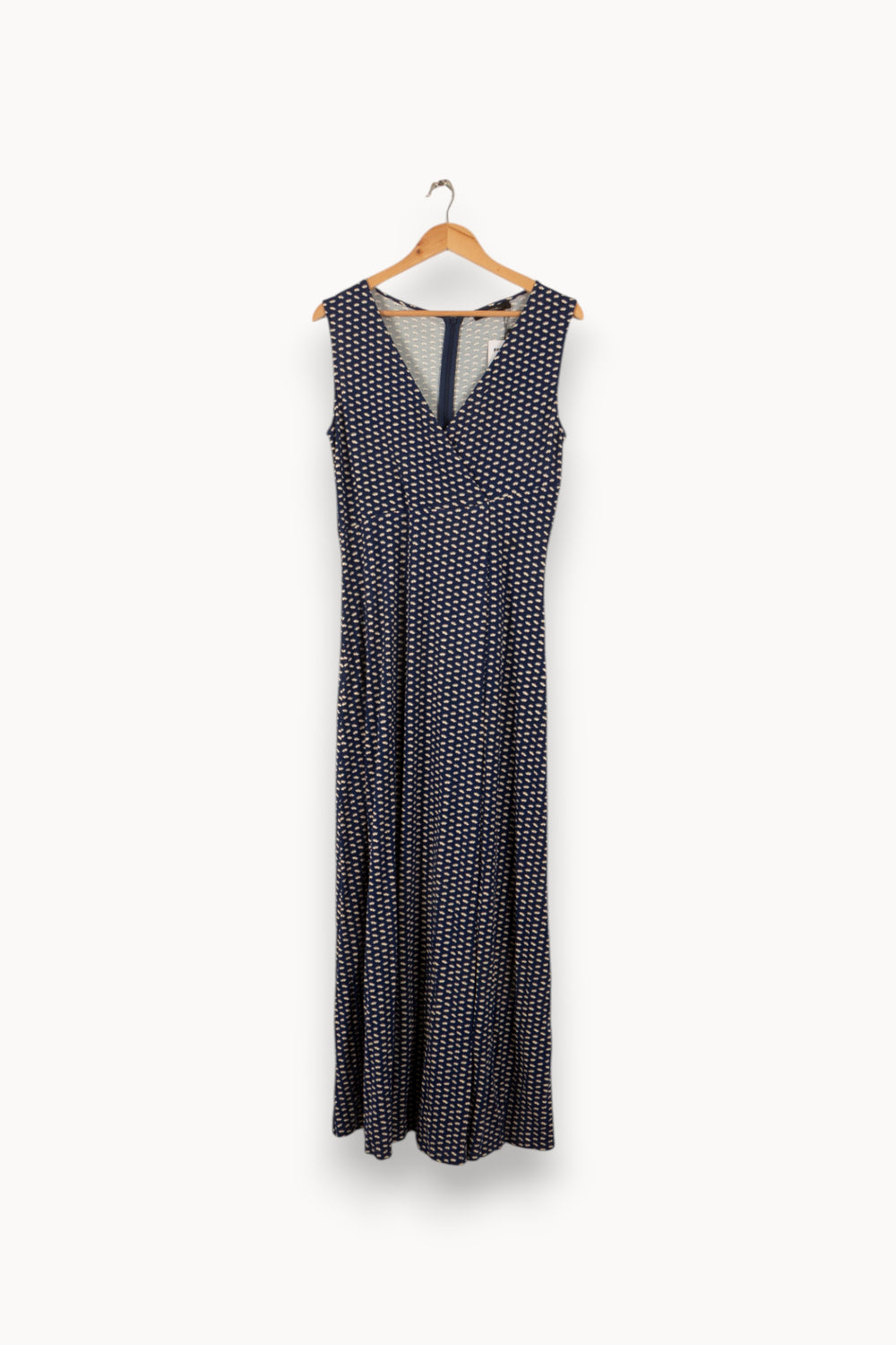 Robe Longue Bleue et Blanche - Taille M/38 de la marque Max Mara | PLYVB1 - Vendu par Paradigme - Image 2