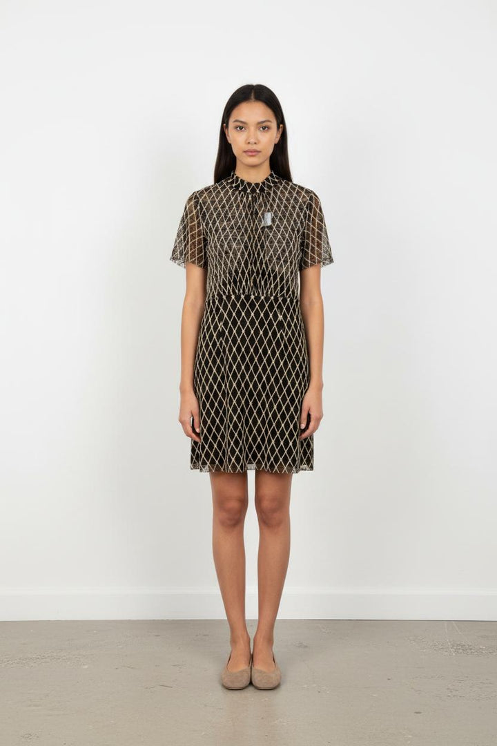Robe Courte Noire et Blanche - Taille S/36