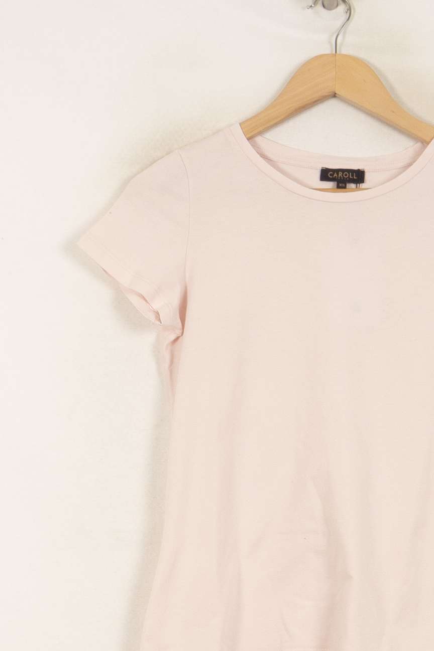 Tee-shirt Rose - Taille XS/34 de la marque Caroll | PLYVV2 - Vendu par Paradigme - Image 3
