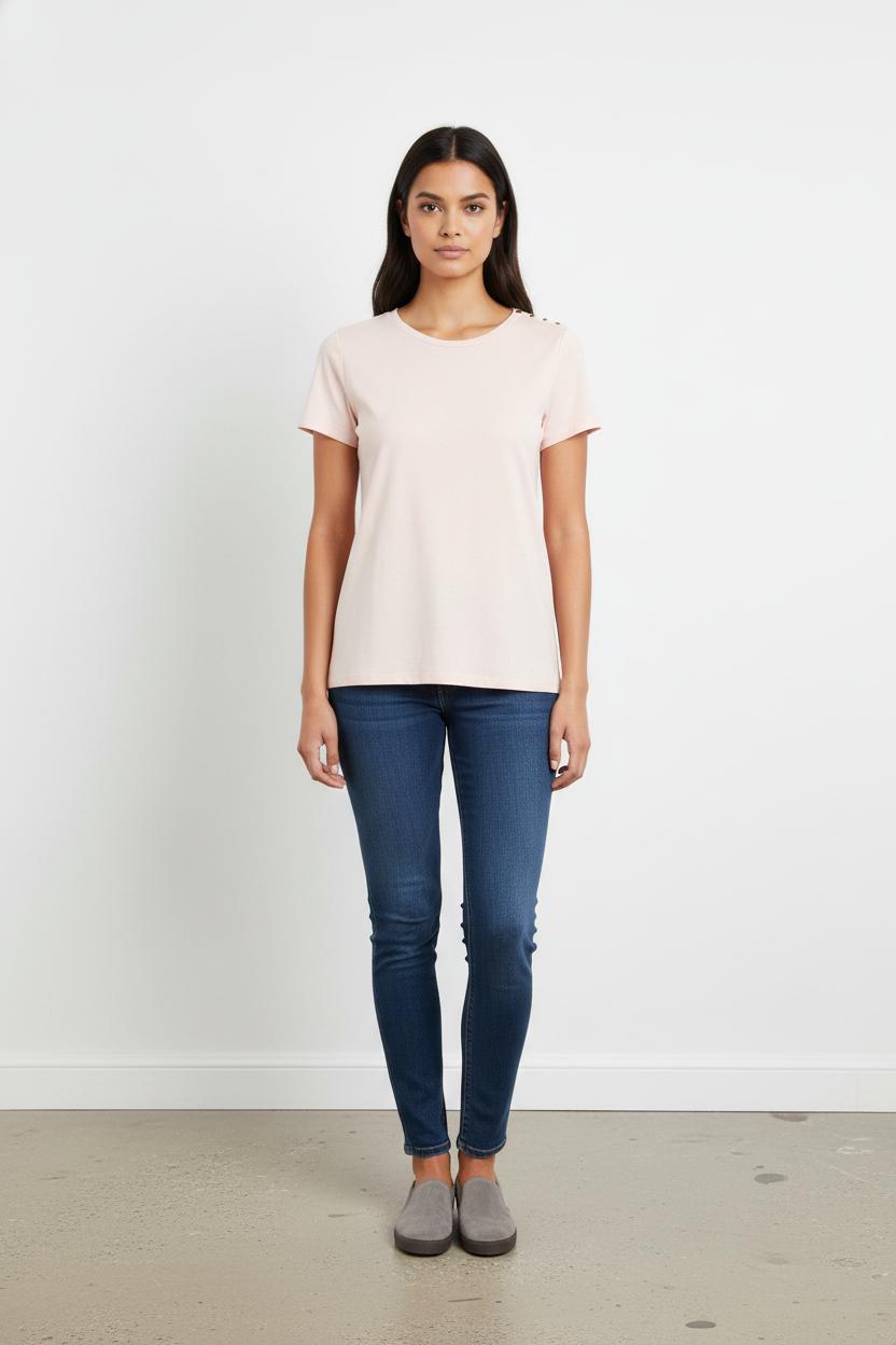 Tee-shirt Rose - Taille XS/34