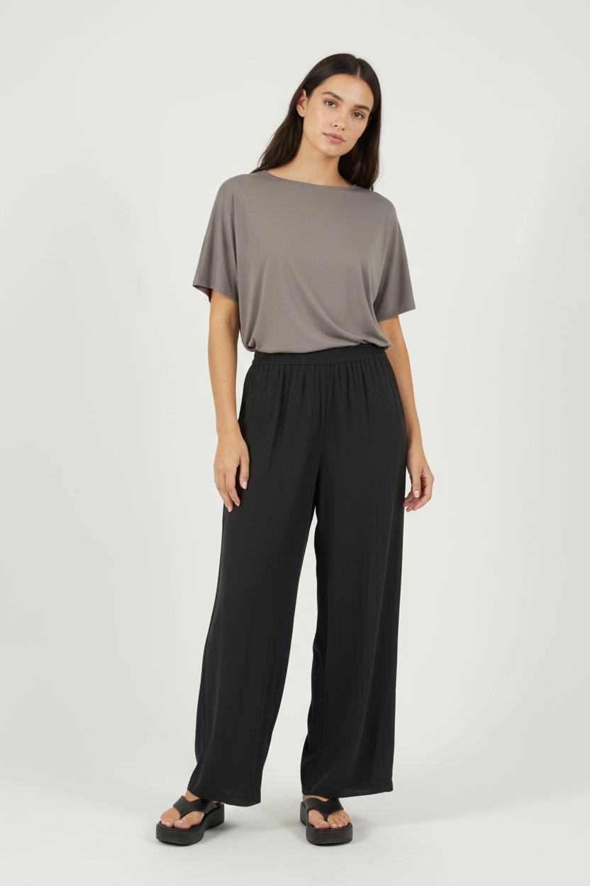 Pantalon Large Gris - Taille XS/34 de la marque ba&sh | RAS37110 - Vendu par Paradigme - Image 1