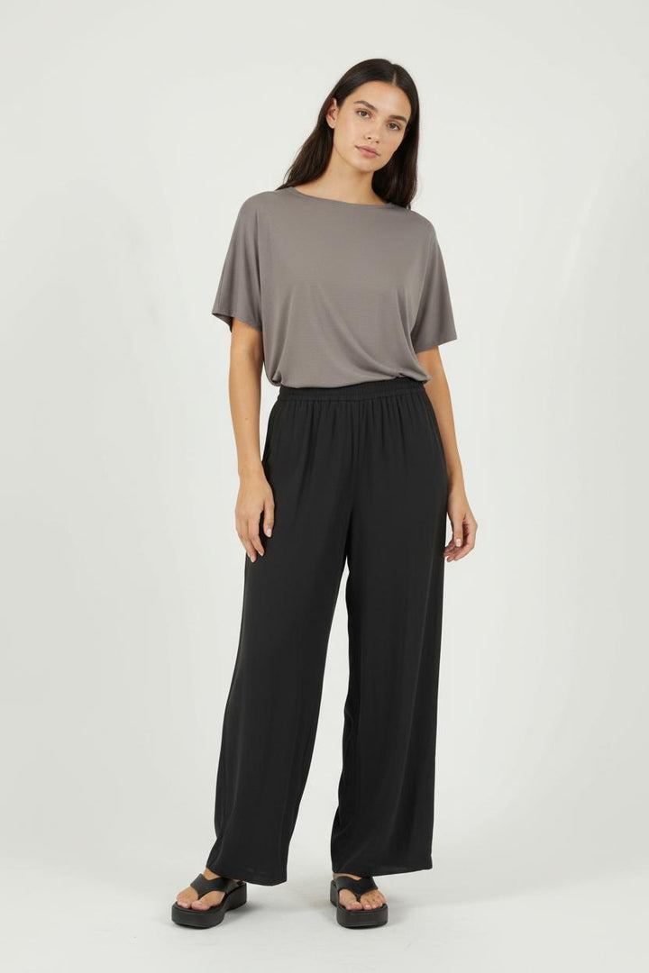 Pantalon Large Gris - Taille XS/34 de la marque ba&sh | RAS37110 - Vendu par Paradigme - Image 1