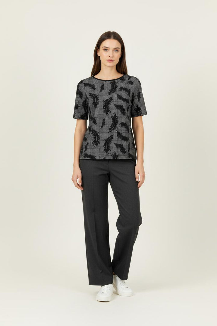 Tee-shirt Noir et Gris - Taille S/36 de la marque Maison 123 | RVLI0036 - Vendu par Paradigme - Image 1